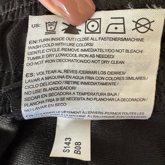 AND1 Tearaway Track Pants Womens Small Black Y2K Retro Throwback Streetwear - Picture 13 of 16